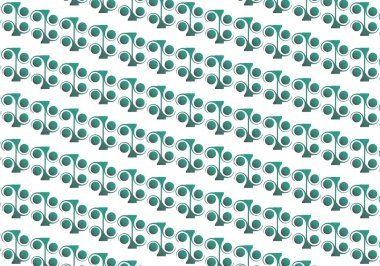 Yeşil desenli soyut arkaplan evde duvar süslemesi olarak kullanılabilir