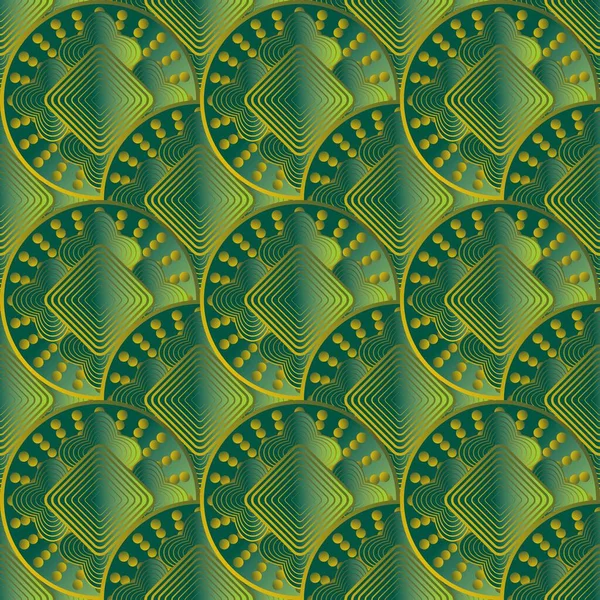 Зеленый Цвет Текстуры Абстрактного Фона — стоковый вектор