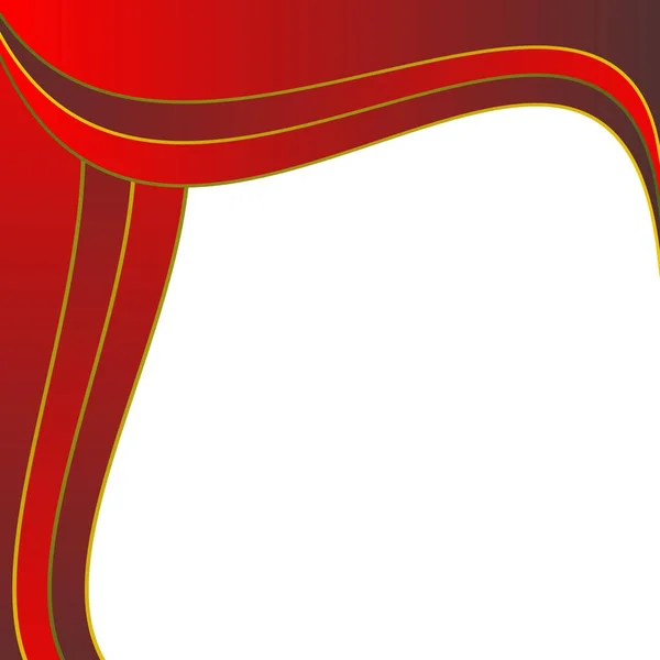 Чорно Червоний Текстурований Абстрактний Фон Жовтими Золотими Лініями Може Бути — стоковий вектор