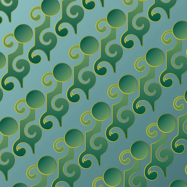 Fondo Abstracto Texturizado Color Verde — Vector de stock