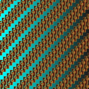 Mavi-siyah desenli soyut arkaplan ve pürüzsüz sarı