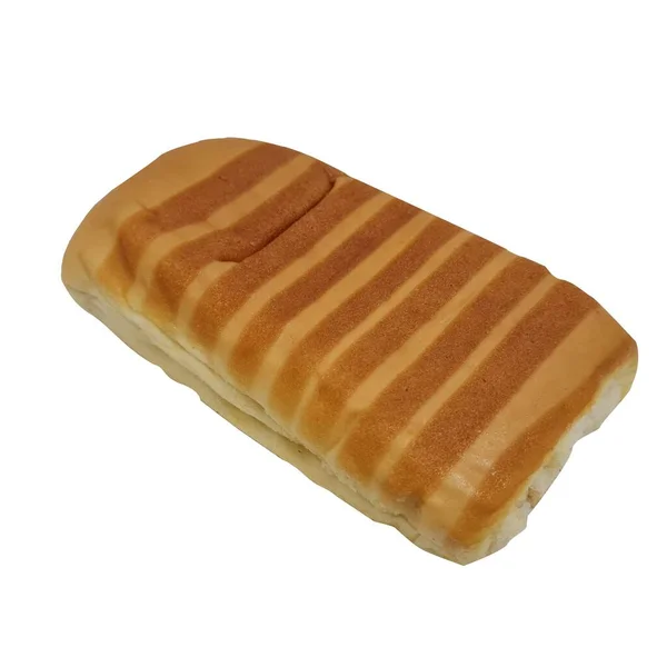 Chleb Kształcie Brązowego Pudełka Słodkim Serem — Wektor stockowy