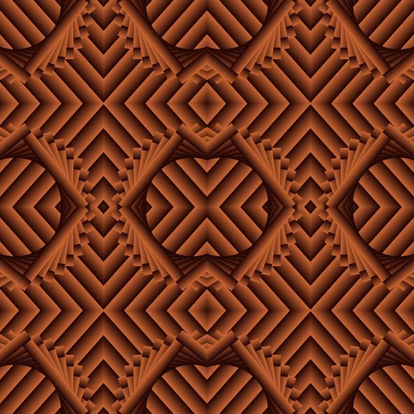 褐色の抽象的な背景と黒色の組み合わせ — ストックベクタ