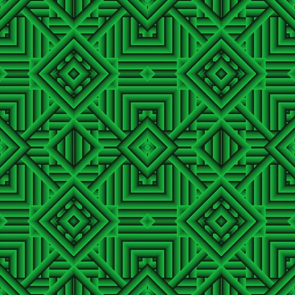 Abstrakte Nahtlose Texturierte Abstrakte Hintergrund Grüner Farbe — Stockvektor