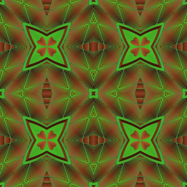Абстрактный Фон Безморским Текстурированным Зеленым Цветом Сочетании Темно Желтым — стоковый вектор