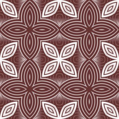 Kahverengi ve beyaz renklerle birleştirilmiş soyut, pürüzsüz desenli arkaplan