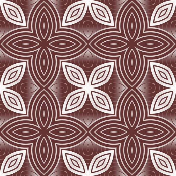 Abstract Seamless Textured Background Brown Color Combined White Color — Stock Vector