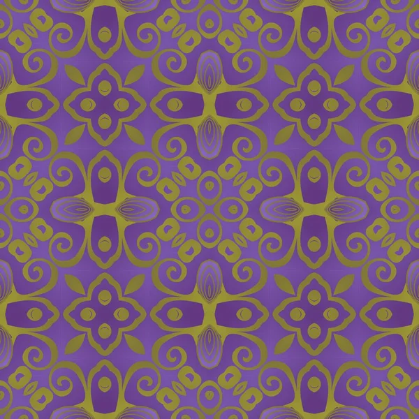 无缝隙纹理紫色与黄色相结合的抽象背景 — 图库矢量图片