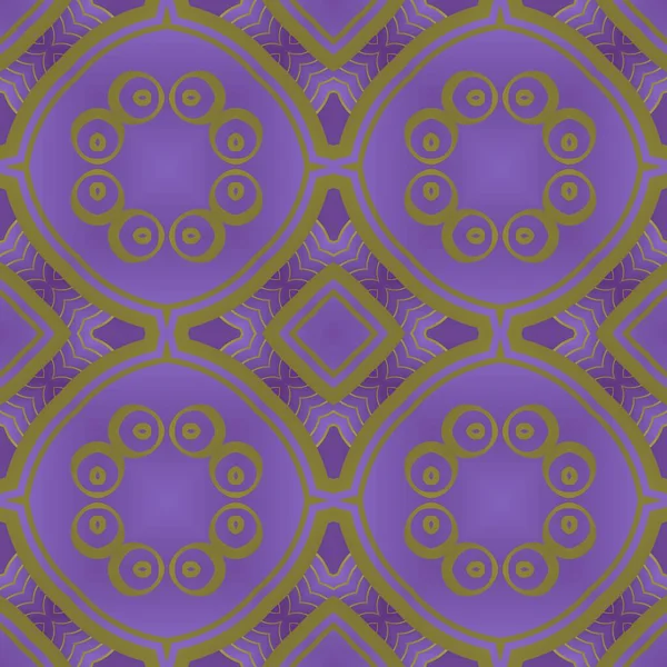 Абстрактный Фон Безморским Текстурированным Фиолетовым Сочетании Желтым — стоковый вектор