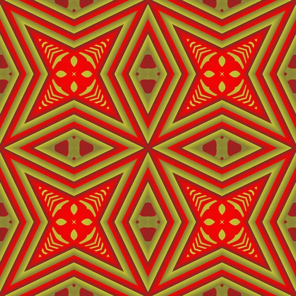 Fondo Texturizado Sin Costura Abstracto Rojo Con Rayas Doradas — Archivo Imágenes Vectoriales