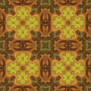 Kusursuz desenli soyut arka plan koyu kahverengi ile sarı altın karışımı.