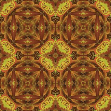 Kusursuz desenli soyut arka plan koyu kahverengi ile sarı altın karışımı.