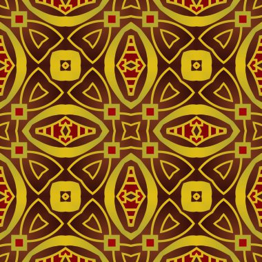 Kahverengi ve altın sarısı renklerde soyut desensiz arkaplan