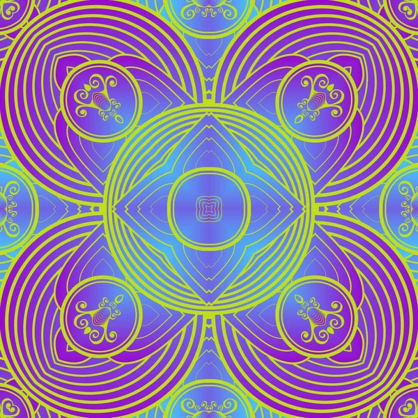 Абстрактний Безшовний Текстурований Фон Фіолетовому Жовтому Кольорах — стоковий вектор