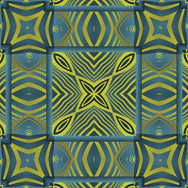 Hermoso Fondo Abstracto Texturizado Sin Costuras Color Verde Amarillo — Vector de stock