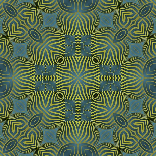 Красивий Зелений Жовтий Колір Безшовної Текстури Абстрактний Фон — стоковий вектор