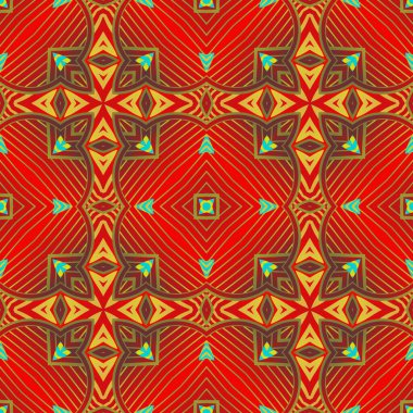 Soyut, pürüzsüz, dokulu arka plan, güzel, kırmızı, mavi, altın çizgiler.