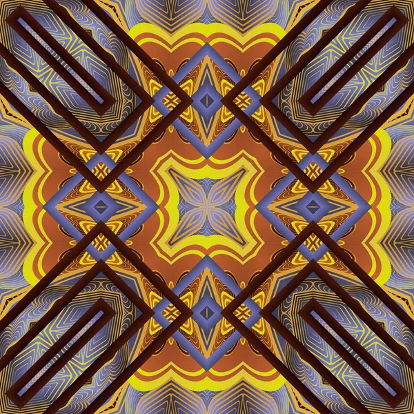 Krásné Bezešvé Texturované Abstraktní Pozadí Purpurové Hnědé Žluté Barvy — Stockový vektor