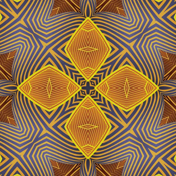 紫褐色和黄色的漂亮无缝纹理抽象背景 — 图库矢量图片