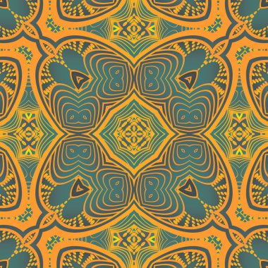 Güzel, pürüzsüz yeşil ve sarı renksiz desenli soyut arkaplan