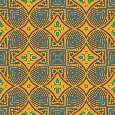 Güzel, pürüzsüz yeşil ve sarı renksiz desenli soyut arkaplan