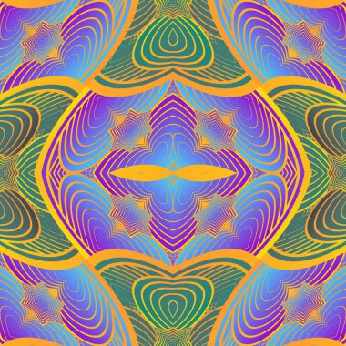 Güzel, pürüzsüz, soyut arka plan mavi, yeşil, pembe ve sarı altın rengi.