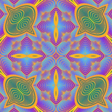 Güzel, pürüzsüz, soyut arka plan mavi, yeşil, pembe ve sarı altın rengi.