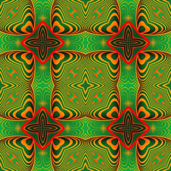 Оранжево Зеленый Цвет Текстуры — стоковый вектор