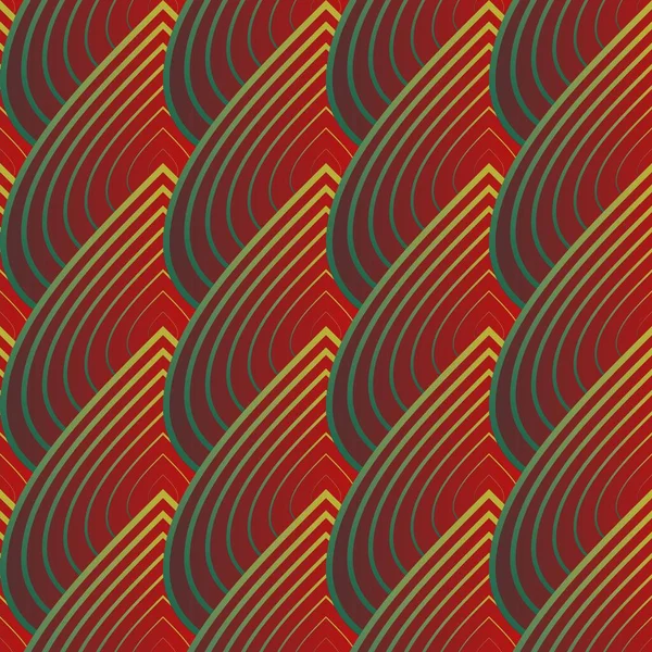 Beau Fond Abstrait Texturé Sans Couture Couleurs Rouge Jaune Doré — Image vectorielle