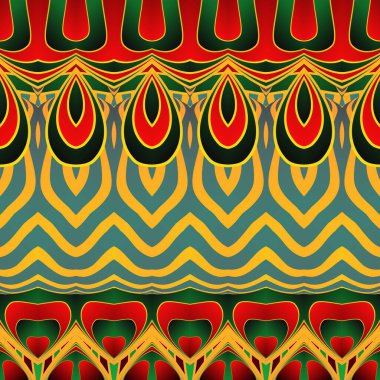 Kahverengi, yeşil ve diğer renklerde pürüzsüz desenli soyut arkaplan