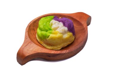 Gül süngeri denen tipik bir Endonezya yemeği.