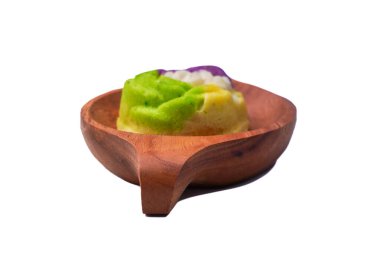 Gül süngeri denen tipik bir Endonezya yemeği.