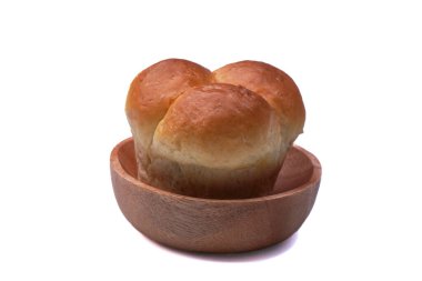 Çikolata dolu ekmek denilen tipik bir Endonezya yemeği.