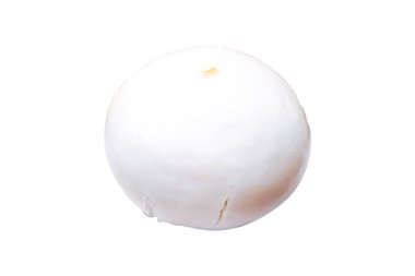 Çin dolgulu buharlı çörekler beyaz arka planda izole edilmiş..