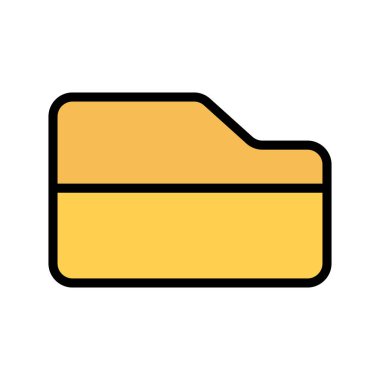 Dizin simgesi. Veri organizasyonu. Düzenlenebilir vektör.