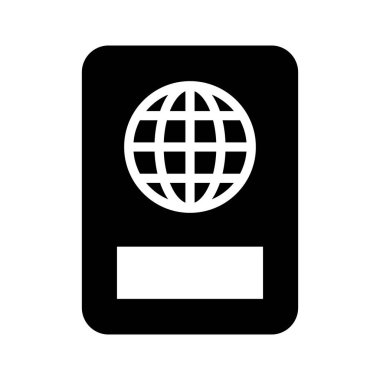 Passport. International identification. International travel. Editable vector.