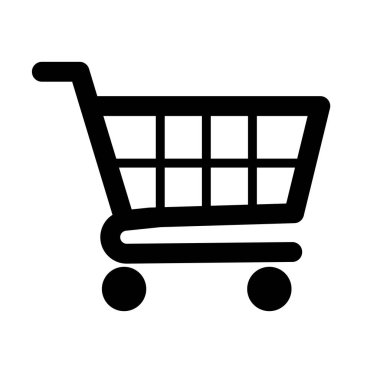 Shopping cart icon. Online shopping. Purchase. Editable vector.