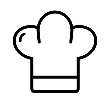 Restaurant chef hat icon. Chef hat. Editable vector.