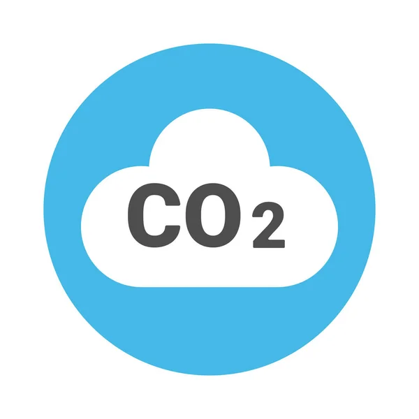Co2 Icon Carbon Dioxide Editable Vector — Stock Vector
