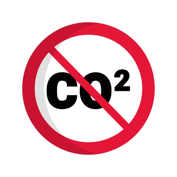 Co2 Regulation Restriction Carbon Dioxide Reduction Editable Vector — Stock Vector