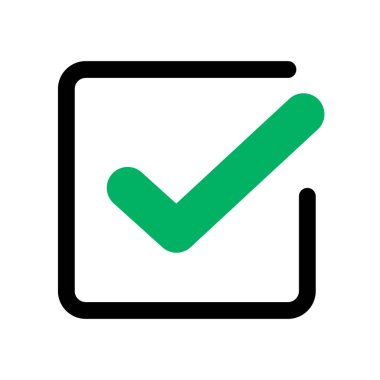 Çek kutusu. Giriş kutusu. Seçenek. Düzenlenebilir vektör.