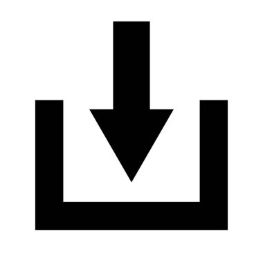 Siluet simgesini indir. Dat