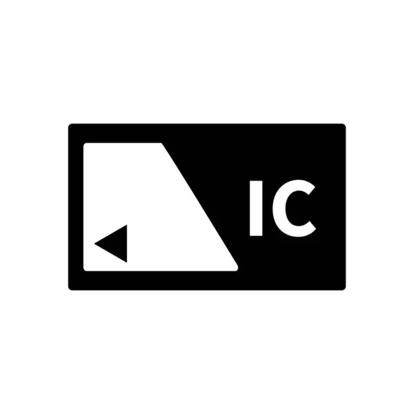 Icône Carte Méthode Paiement Sans Contact Vecteur Modifiable — Image vectorielle