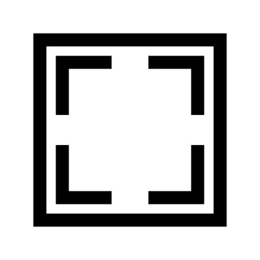 Simgeyi tara. Veri okuma. Düzenlenebilir vektör.