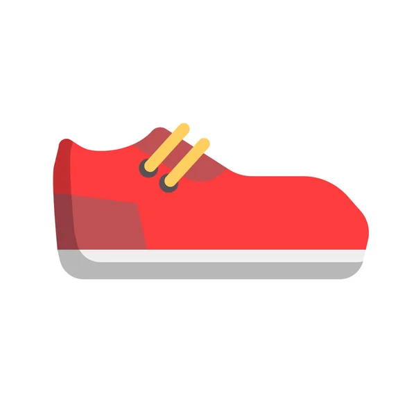 Icône Chaussures Rouges Design Plat Vecteur Modifiable — Image vectorielle