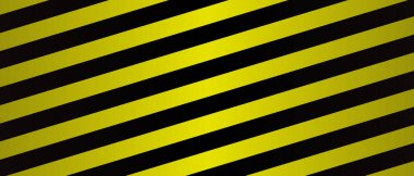 Hafif koyu sarı ve siyah çizgili arka plan. Dikkat ya da tehlike. Düzenlenebilir vektör.