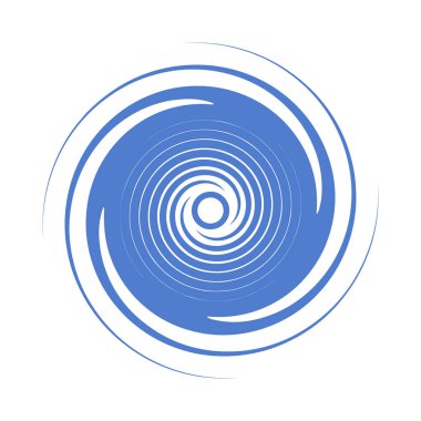 Güçlü bir tayfun ikonu. Düzenlenebilir vektör.