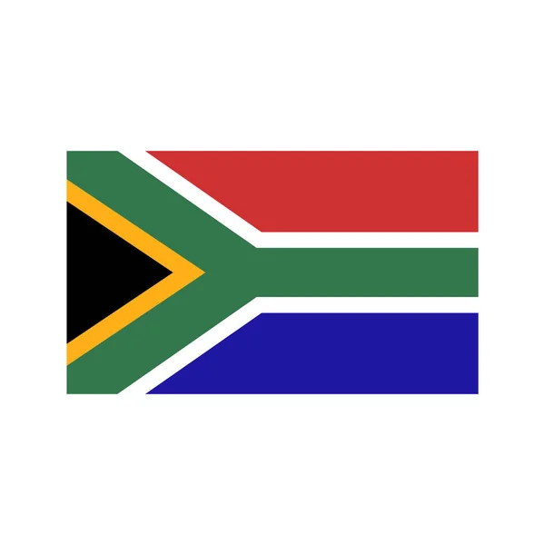 Ikona Vlajky Jižní Afriky Upravitelný Vektor — Stockový vektor