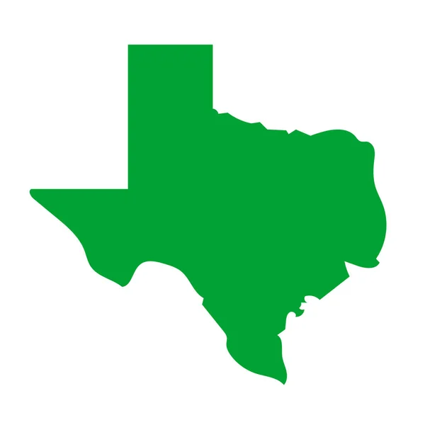 Ícone Mapa Texas Dos Eua Vetor Editável — Vetor de Stock