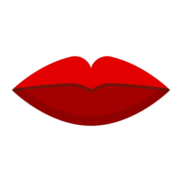 Attractive Lips Sexy Kiss Editable Vector — Stock Vector
